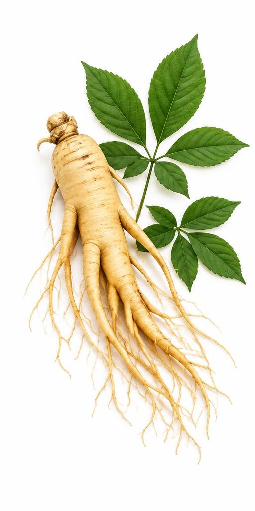 Urozen ingredients — illustrative Ginseng botanical